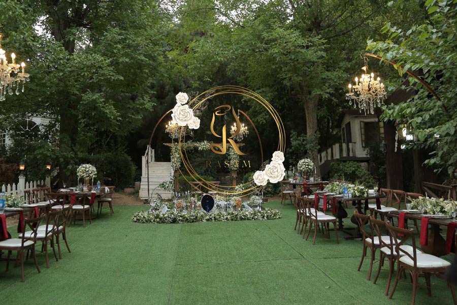 باغ عروسی با ظرفیت 100نفر